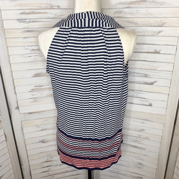 MAX STUDIO striped cowl neck tank top NWT S - Picture 4 of 10